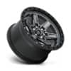Fuel Kicker D698 Matte Gunmetal/Black Bead-2