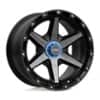 KMC KM101 Tempo Satin Black with Gray Tint-2