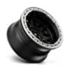 KMC KM235 Grenade Crawl Beadlock Satin Black-2