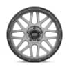 KMC KM535 Grenade Offroad Matte Gray Matte Black Lip-3