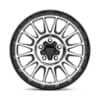 KMC KM542 Impact Satin Black/Machined-3