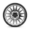 KMC KM542 Impact Satin Black/Machined-3