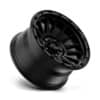 KMC KM542 Impact Satin Black-2