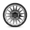 KMC KM542 Impact Satin Black/Machined-3