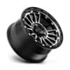 KMC KM542 Impact Satin Black/Machined-2