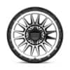 KMC KM542 Impact Satin Black/Machined-3