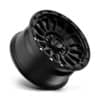KMC KM542 Impact Satin Black-2