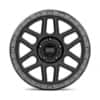 KMC KM544 Mesa Satin Black / Gloss Black-3