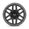 KMC KM544 Mesa Satin Black / Gloss Black-3