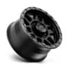 KMC KM544 Mesa Satin Black / Gloss Black-2