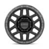 KMC KM544 Mesa Satin Black / Gloss Black-3