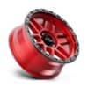 KMC KM544 Mesa Candy Red With Black Lip-2