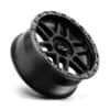 KMC KM544 Mesa Satin Black / Gloss Black-2