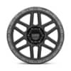 KMC KM544 Mesa Satin Black / Gloss Black-3