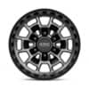 KMC KM718 Summit Satin Black with Gray Tint-4