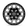 KMC KM718 Summit Satin Black with Gray Tint-4