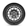 KMC KM719 Canyon Satin Black w/Gray Tint-3