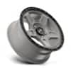 KMC KM721 Alpine Satin Gray/Black Lip-2
