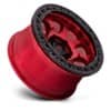 KMC KM237 Riot Beadlock Candy Red w/Black Ring-2