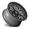 KMC KM541 Dirty Harry Satin Gray With Black Lip-2
