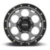 KMC KM541 Dirty Harry Satin Gray With Black Lip-3