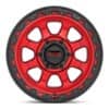 KMC KM548 Candy Red with Black Lip-3