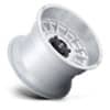 KMC UTV KS138 Impact Silver w/Machined Face-2