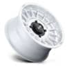 KMC UTV KS138 Impact Silver w/Machined Face-2