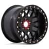 KMC UTV KS235 Grenade Beadlock Satin Black-2