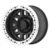 KMC KM229 Machete Crawl 17x9 6x139.7 -38 ET 108 CB Satin Black Machined Bead Ring (KM22979060738N)-1