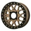 KMC UTV KS235 Grenade Beadlock 15x7 4x156 10 ET 115.1 CB Satin Bronze (KS23557044610)-1