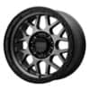 KMC KM535 Grenade Offroad 20x9 5x127 18 ET 71.5 CB Matte Gray Matte Black Lip (KM53529050418)-1