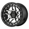 KMC KM540 Recon 18x8.5 5x127 18 ET 71.5 CB Satin Black Machined (KM54088550518)-1