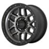 KMC KM544 Mesa 20x9 6x139.7 18 ET 106.3 CB Satin Black/Gray Tint (KM54429068418)-1