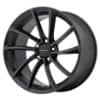 KMC KM691 Spin 19x9.5 5x112 40 ET 72.56 CB Satin Black (KM69199556740)-1