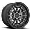 KMC KM719 Canyon 16x8 6x139.7 0 ET 106.1 CB Satin Black w/Gray Tint (KM71968068400)-1