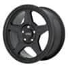 KMC KM721 Alpine 17x8 5x112 38 ET 66.6 CB Satin Black (KM72178057738)-1