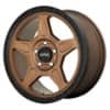 KMC KM721 Alpine 17x8 5x120 38 ET 74.1 CB Matte Bronze/Black Lip (KM72178052638)-1