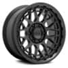 KMC KM722 Technic 20x9 8x165.1 18 ET 125.1 CB Satin Black (KM72229080718)-1