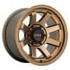 KMC KM723 Trail 16x8 6x139.7 0 ET 106.1 CB Matte Bronze (KM72368068600US)-1