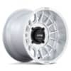 KMC UTV KS138 Impact Silver w/Machined Face (KS138SD15704810)-1