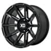 XD Series XD847 Outbreak 18x9 8x180 12 ET 124.2 CB Gloss Black Milled (XD84789088312)-1