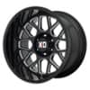 XD Series XD849 Grenade 2 20x10 6x139.7 12 ET 106.1 CB Gloss Black / Milled (XD84921068312)-1