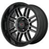 XD Series XD850 Cage 22x10 8x165.1 -18 ET 125.5 CB Gloss Black With Gray Tint (XD85022080418N)-1