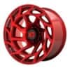 XD Series XD860 Onslaught 20x10 8x165.1 -18 ET 125.1 CB Candy Red (XD86021080918N)-1