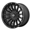 KMC KM102 Signal 17x9 5x127/5x139.7 0 ET 78.1 CB Satin Black (KM10279035700)-1