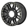 KMC UTV KS250 Cage Satin Black With Gloss Black Ring (KS25056048738)-1