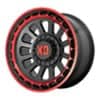 XD Series XD856 Omega Satin Black Machined Lip With Red Tint (XD85621035918N)-1