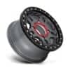 XD ATV KS240 Recon UTV Gunmetal With Gloss Black Ring-3