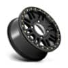 KMC UTV KS250 Cage Satin Black With Gloss Black Ring-3
